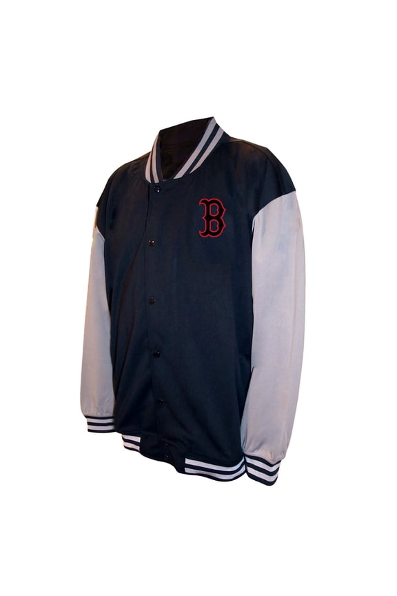 Men's-Profile Black Boston Red Sox Full-Snap Varsity Jacket