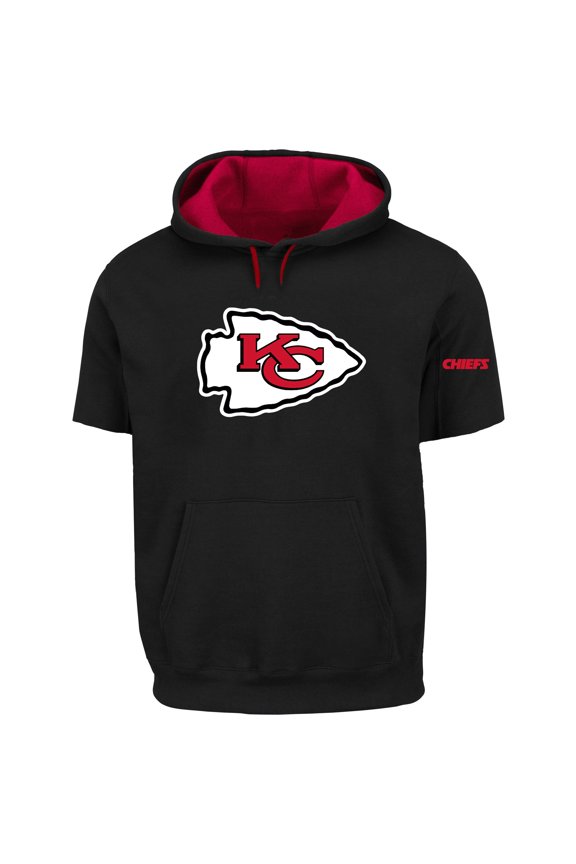 Men's Profile Black Kansas City Chiefs Big & Tall Fleece Pullover Hoodie