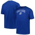 thumbnail image 1 of Men's Profile Blue Tampa Bay Lightning Big & Tall Arch Over Logo T-Shirt, 1 of 3