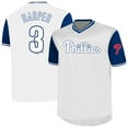 thumbnail image 1 of Men's-Profile Bryce Harper White Philadelphia Phillies Big & Tall Name & Number Jersey, 1 of 3