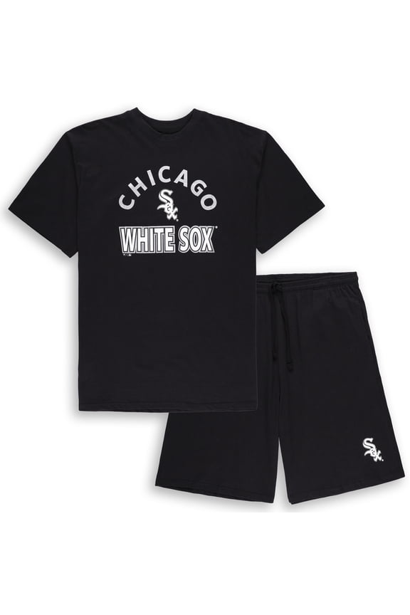 Men's Profile Chicago White Sox Big & Tall T-Shirt & Shorts Combo Set