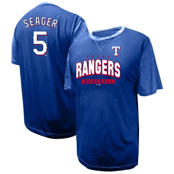 Men's-Profile Corey Seager Royal Texas Rangers Big & Tall Name & Number T-Shirt