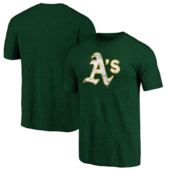 Men's-Profile  Green Athletics Big & Tall Distressed Logo T-Shirt