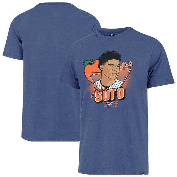 Men's-Profile Juan Soto Royal New York Mets Big & Tall Caricature Player T-Shirt