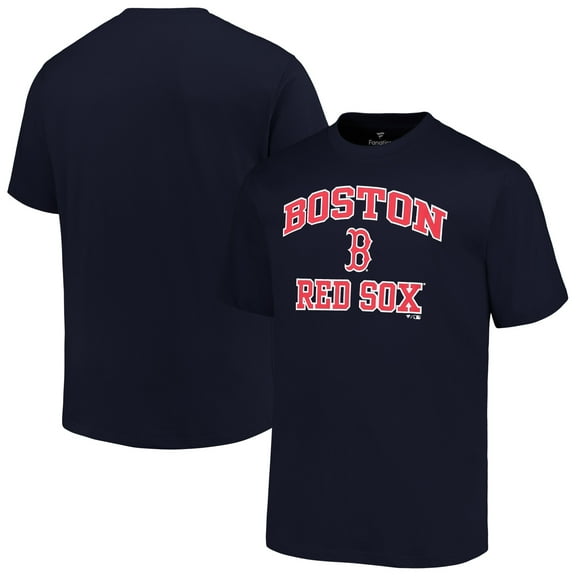 Men's Profile Navy Boston Red Sox Big & Tall Heart & Soul T-Shirt