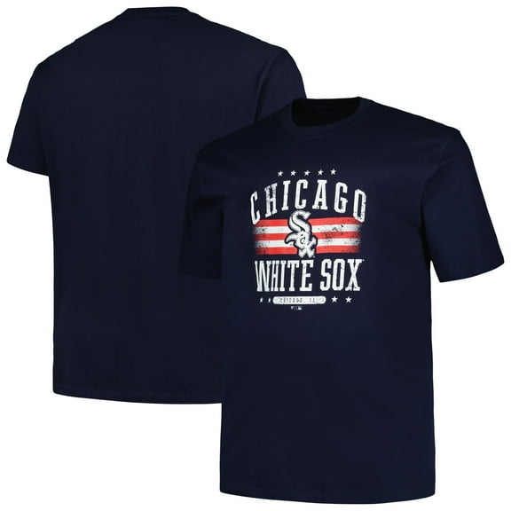 Men's Profile Navy Chicago White Sox Big & Tall Americana T-Shirt