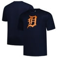 thumbnail image 1 of Men's Profile Navy Detroit Tigers Big & Tall Primary Logo T-Shirt, 1 of 3