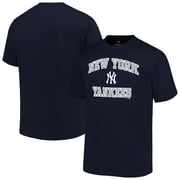Mens Profile Navy New York Yankees Big & Tall Heart & Soul T-Shirt