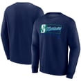 thumbnail image 1 of Men's Profile Navy Seattle Mariners Big & Tall Pullover Sweatshirt, 1 of 3