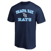 Mens-Profile Navy Tampa Bay Rays Big & Tall Heart & Soul T-Shirt