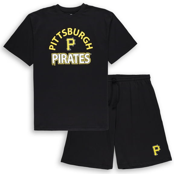 Men's Profile Pittsburgh Pirates Big & Tall T-Shirt & Shorts Combo Set