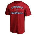 thumbnail image 1 of Men's-Profile  Red Los Angeles Angels Big & Tall Heart & Soul T-Shirt, 1 of 1