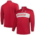 thumbnail image 1 of Men's Profile Red Tampa Bay Buccaneers Big & Tall Fleece Quarter-Zip Jacket, 1 of 3
