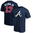 thumbnail image 1 of Men's Fanatics Ronald Acu-a Jr. Navy Atlanta Braves Big & Tall Name & Number T-Shirt, 1 of 3