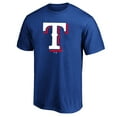 thumbnail image 1 of Men's Profile Royal Texas Rangers Big & Tall Primary Logo T-Shirt, 1 of 1