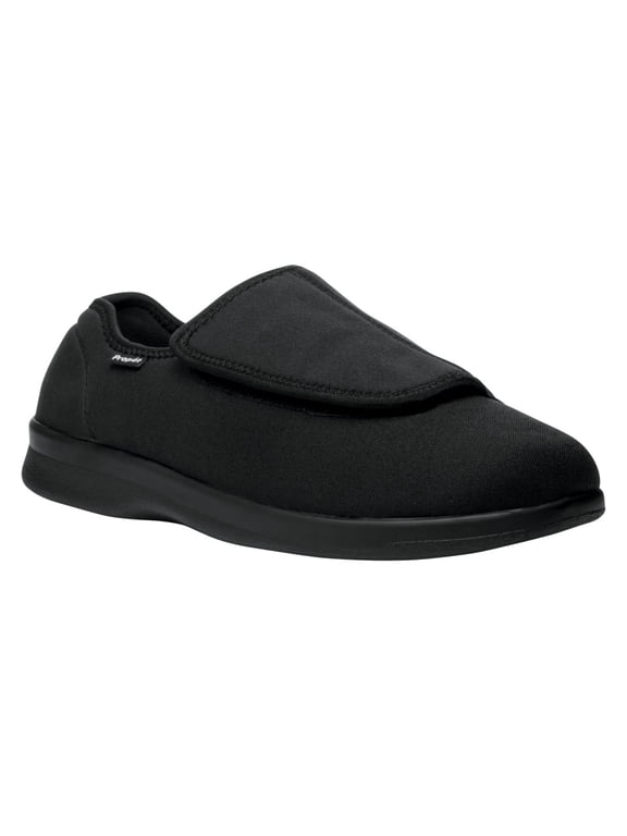 Cush N Foot Men's Slippers - Black, Size 07