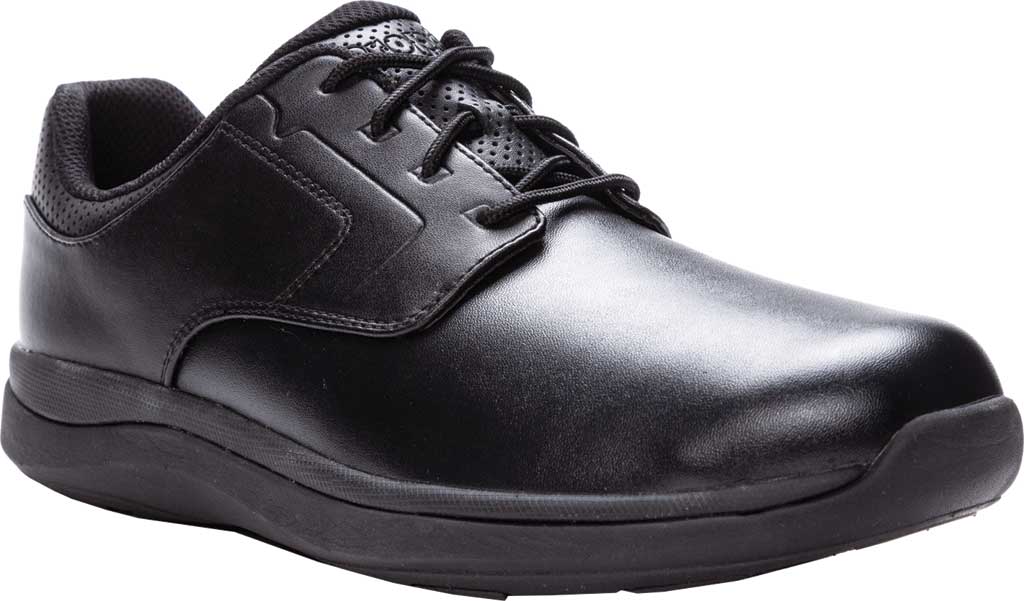 Men's Propet Pierson Oxford Black Leatherette 10 3E - image 1 of 5