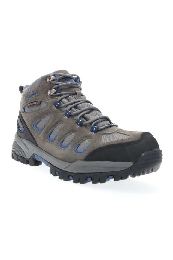 Ridge Walker Men's Waterproof Hiking Boots Color: Gray Blue Size: 12 WIDE