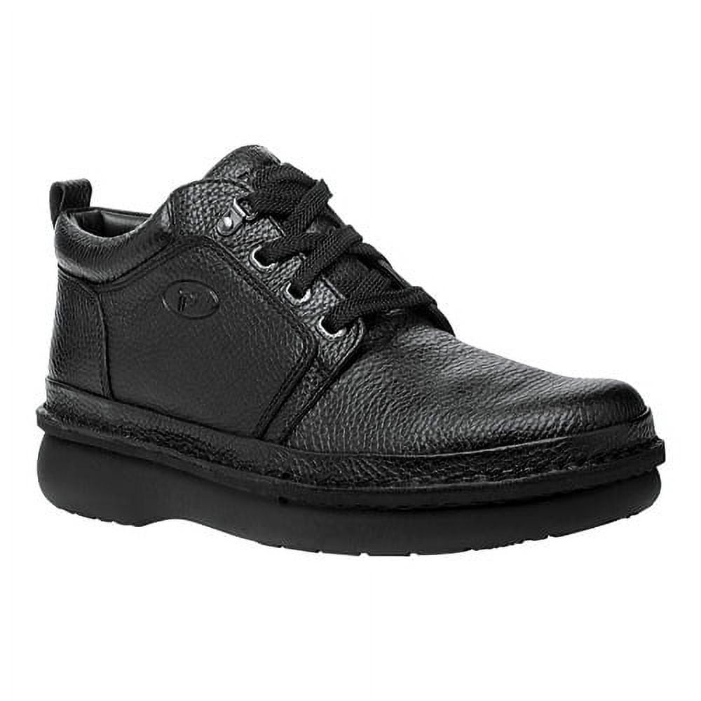 Propet Men’s Villager Mid Walking Shoes Black Grained Sz 10.5 WIDE Propet Men main image 4