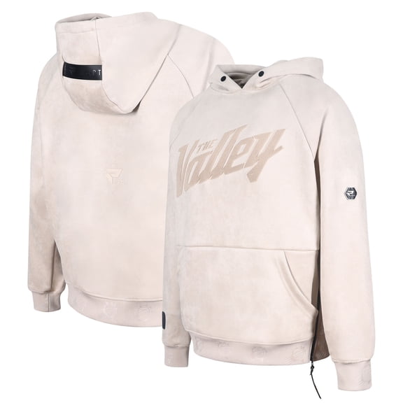 Men's Protege Cream Phoenix Suns Eco-Friendly Functional Suede Fashion Tonal Hoodie