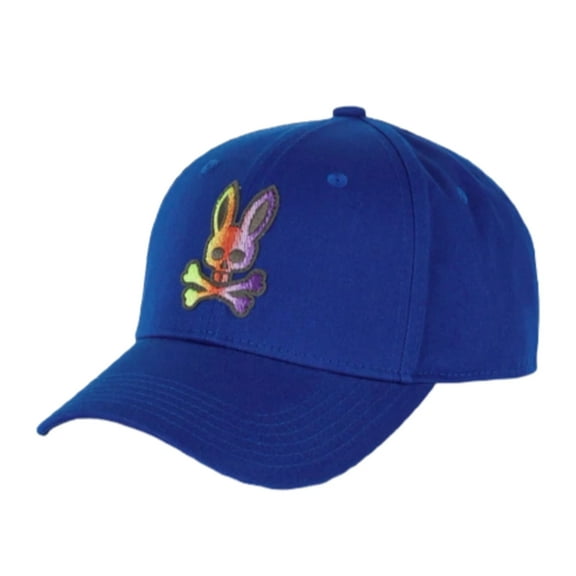 Men's Psycho Bunny Sapphire Asher 3D Bunny Baseball Cap - OSFA