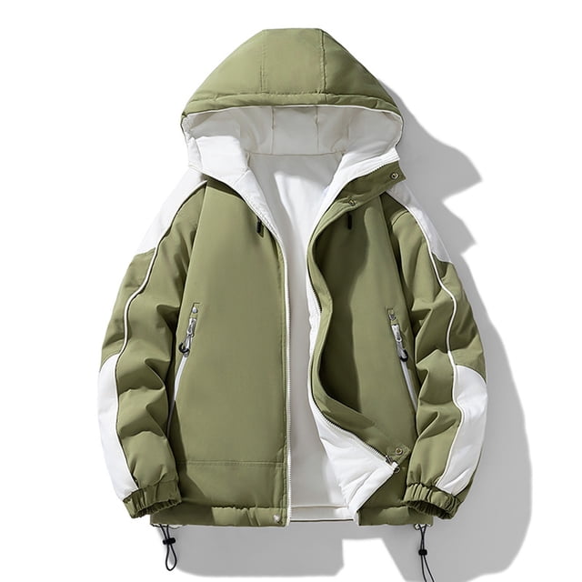 Capable Jacket Men's Puffer Jacket Waterproof Winter Parka jacket Warm Thicken Ski ...