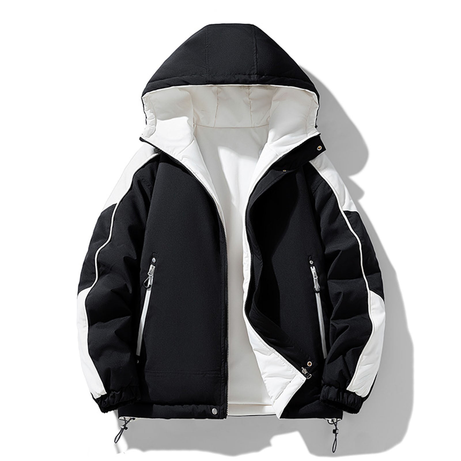 Capable Jacket Men's Puffer Jacket Waterproof Winter Parka jacket Warm Thicken Ski ...
