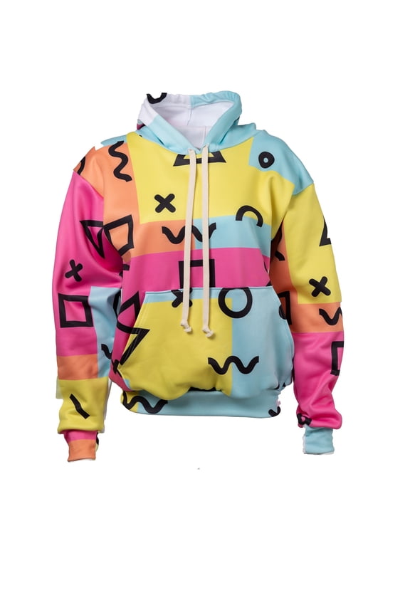 Men's XS Customizable Polyester Fleece Hoodie with Front Pocket, Unisex, Adult, Teen, Tween