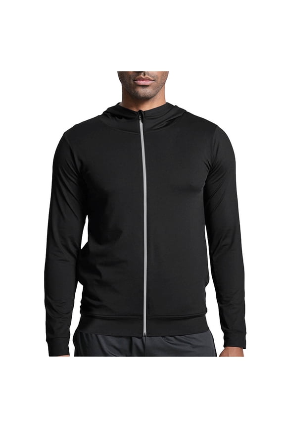 Men's Pullover Sport Hooded Sweatshirt Night Light Bar Hoodies Black XXL