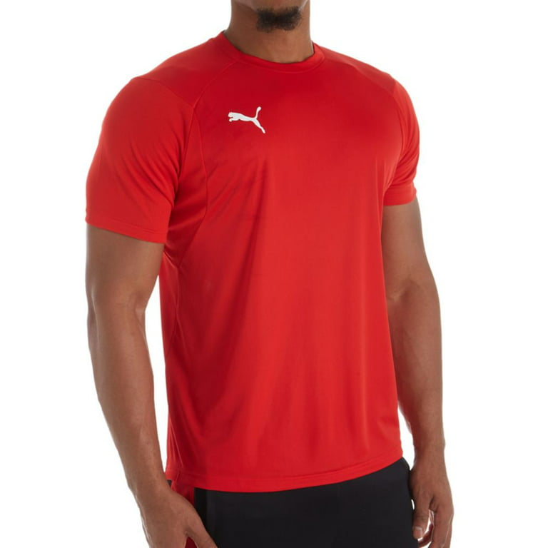 Men\'s Puma 655308 LIGA Training T-Shirt (Puma Red M)