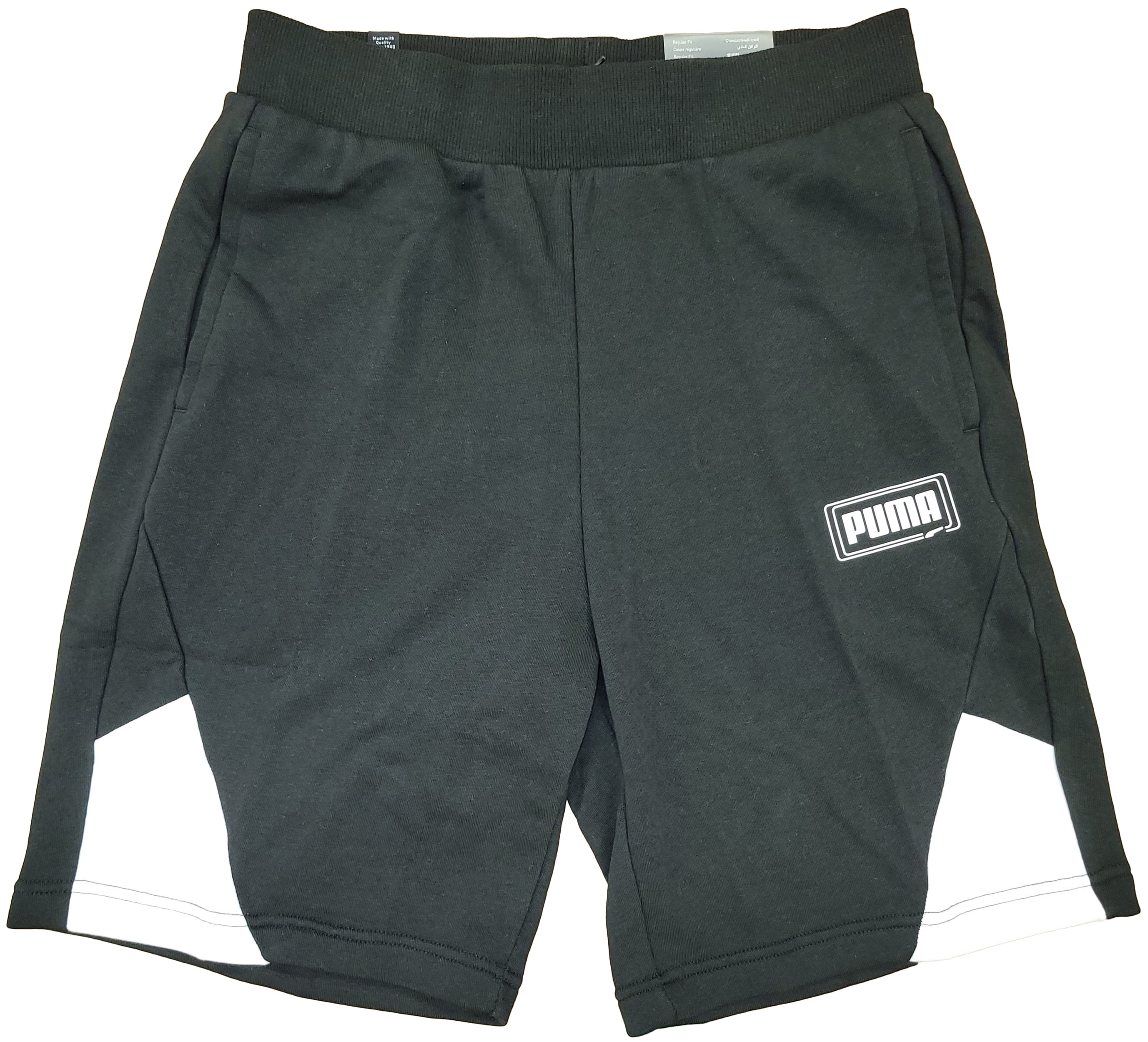 PUMA Men s Formstripe Shorts Stretch Waistband Lightweight with Mesh Panels Sizes Available Walmart