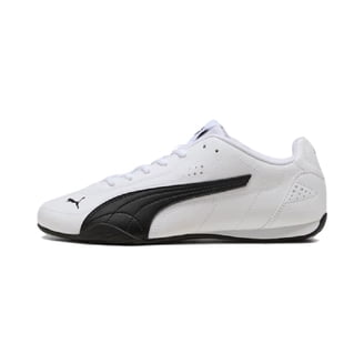 Puma Men's LaMelo Ball MB.01 Lo White Black Basketball Shoes, from