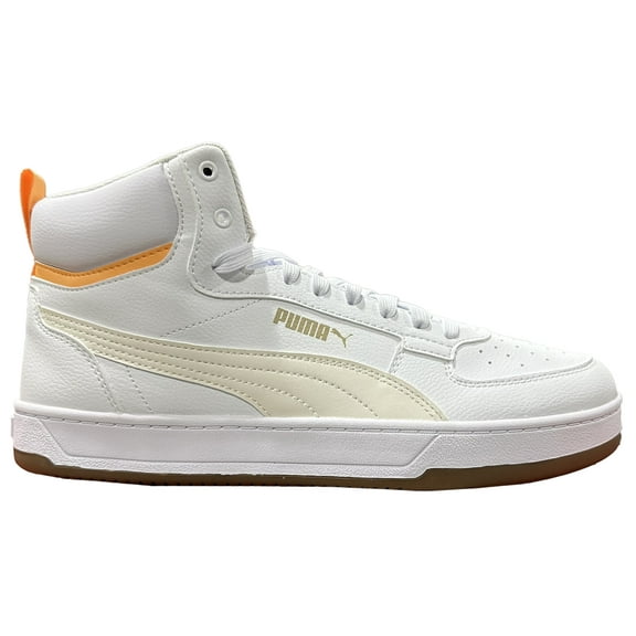 Men's Puma Caven 2.0 Mid White/Clementine-Frosted Ivory (392291 10) - 11.5