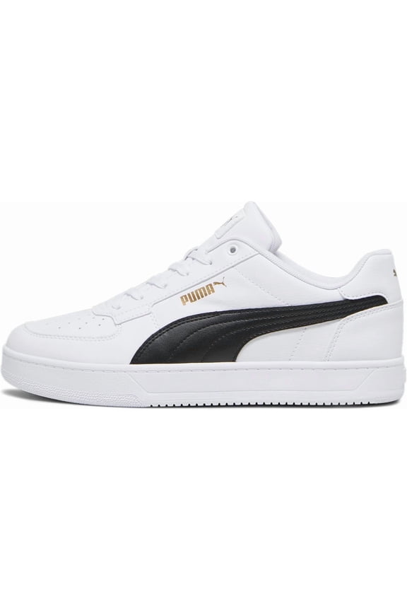 Men's Puma Caven 2.0 Puma White-Puma Black-Gold (392290 03) - 8.5