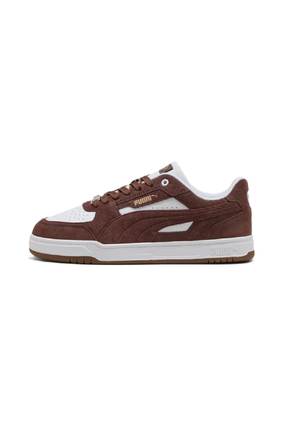 Men's Puma Caven III Plus SD Chestnut Brown-White-Gold (404491 03) - 9.5