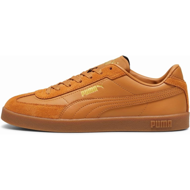 Men's Puma Club II ERA Caramel Latte-Puma Gold-Gum (397447 03