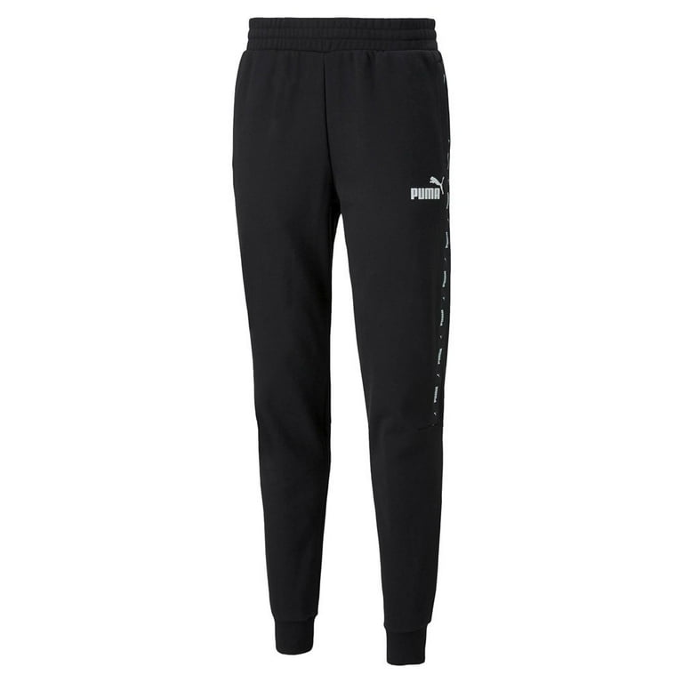 Men s Puma Ess Puma Black Tape Sweatpants 4XL