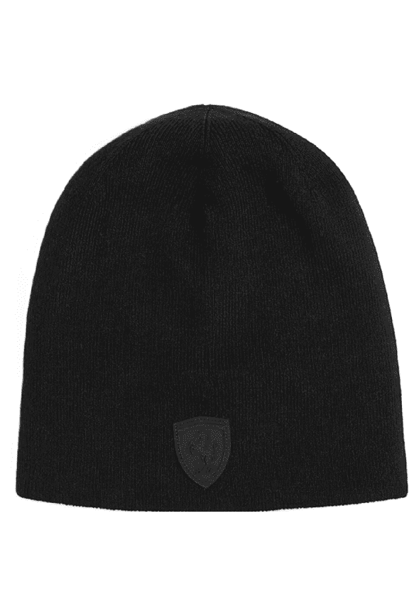 Men's Puma Ferrari Pro Cuffless Beanie Puma Black - OSFA