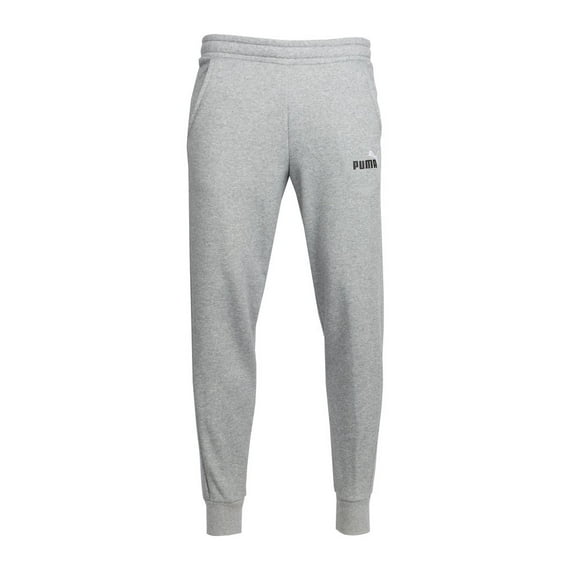 Men's Puma Gray ESS+ Embroidery Logo Pants - 4XL