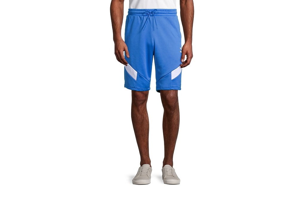 Men s Puma Iconic MCS Shorts 10 Palace Blue Puma White 578432 45 S