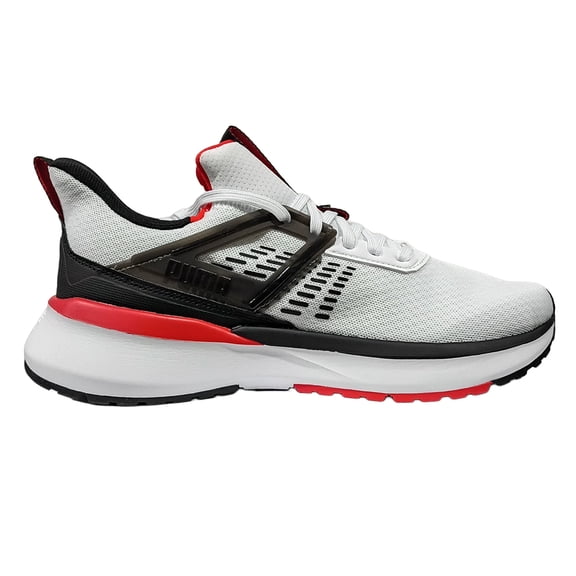Men's Puma Outpace White-Black-For All Time Red (405620 03) - 7.5