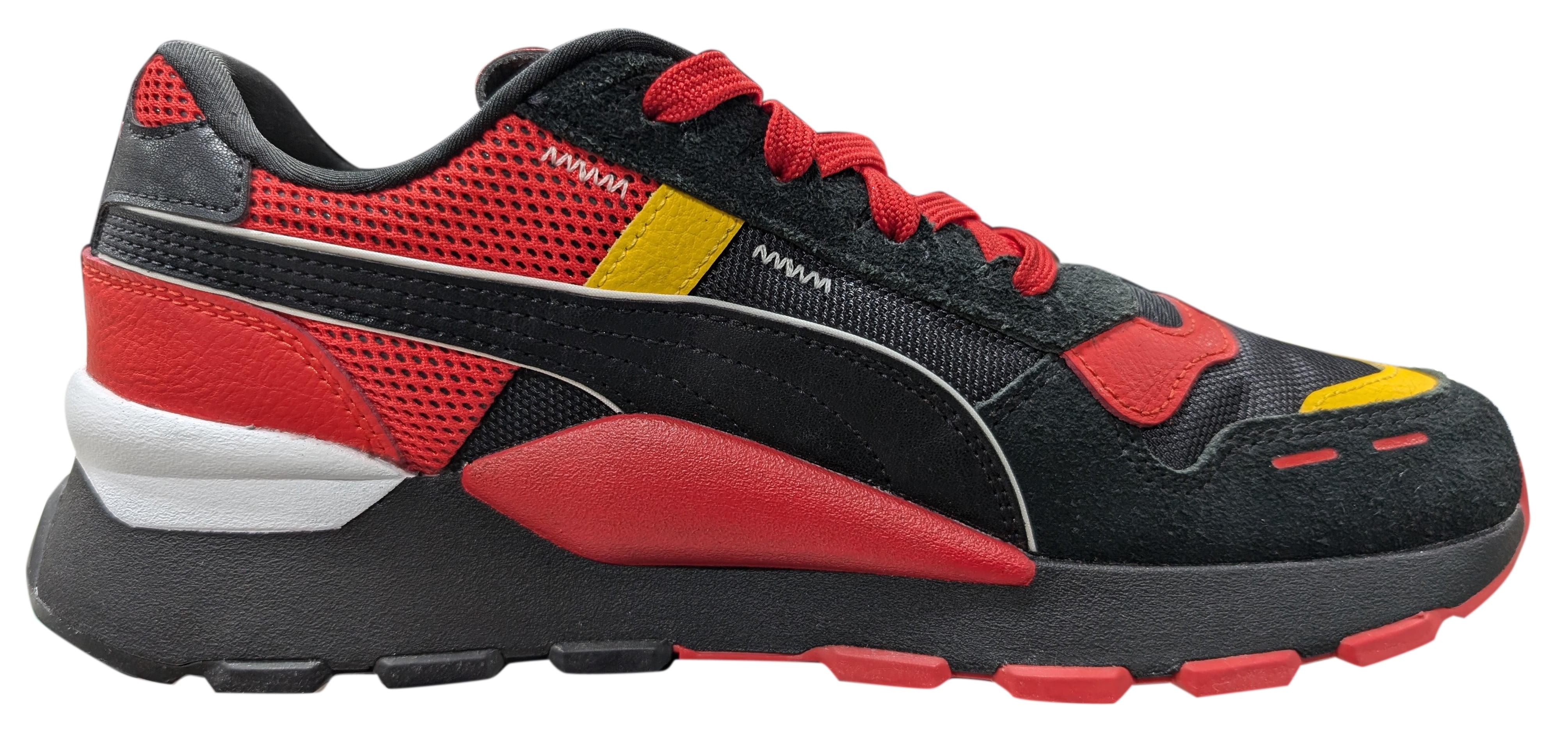 Men's Puma RS 2.0 Flames Puma Black-White-HighRiskRed (389530 01) - 8
