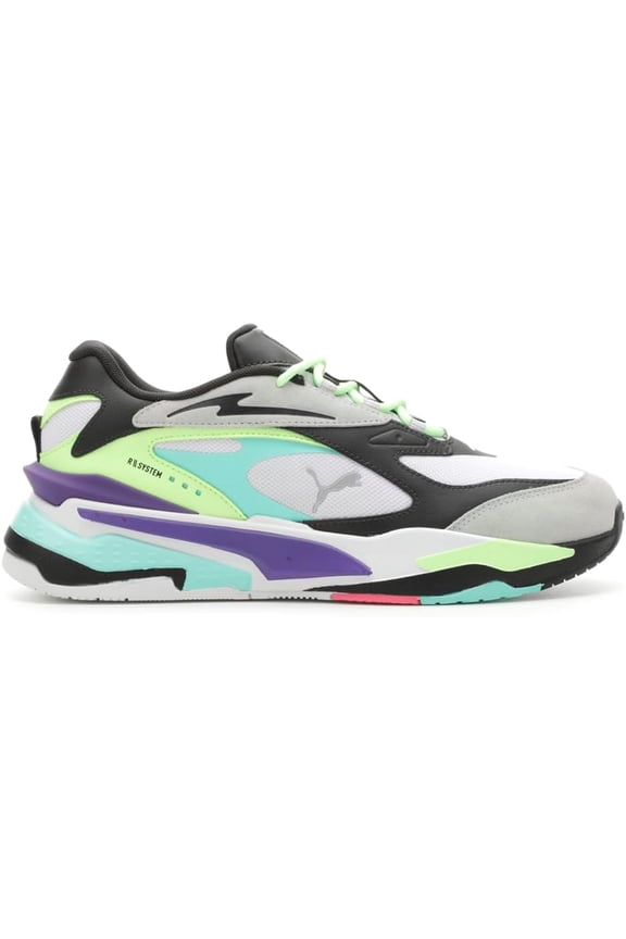Men's Puma RS Fast Spring Break White-Cool Light Grey-Black (394514 01) - 8.5