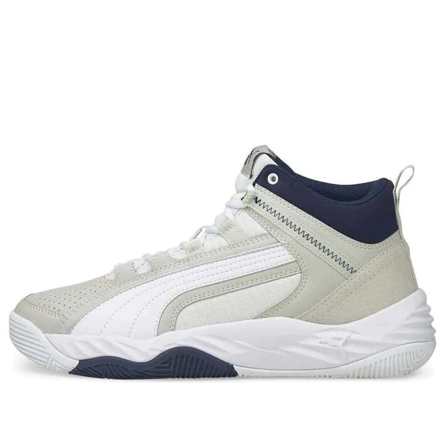 Men's Puma Rebound Future Evo Gray Violet-White-Peacoat (374899 03) - 8