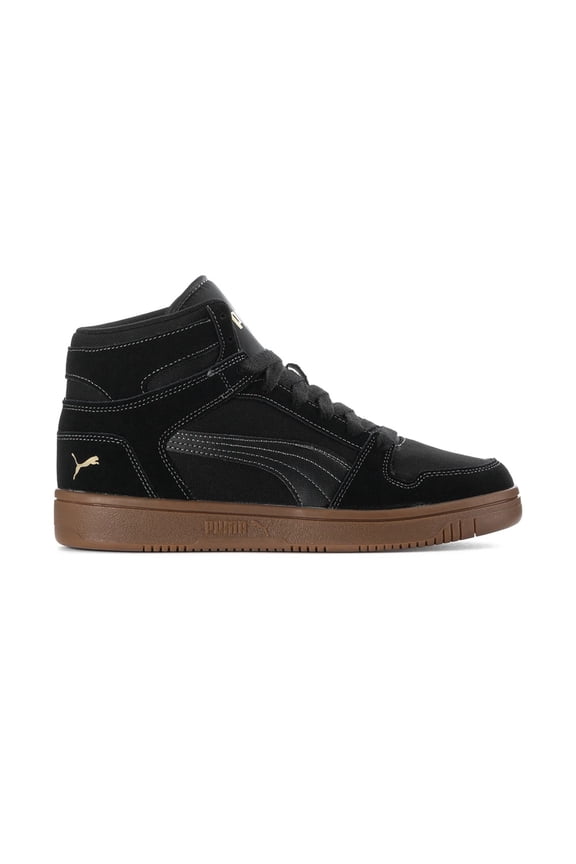 Men's Puma Rebound Layup Mix Puma Black-Puma Gold (408851 01) - 9