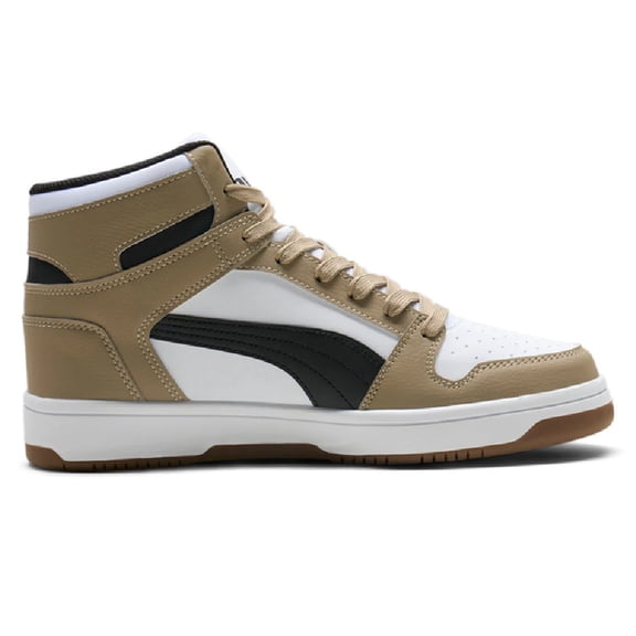 Men's Puma Rebound Layup SL Oak Branch-PBlack-PWhite-Gum (369573 62) - 7.5