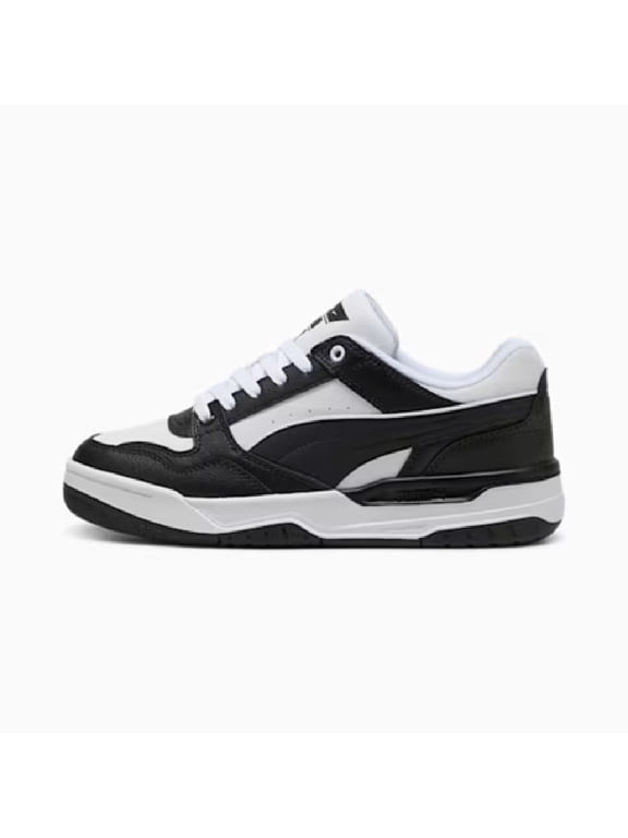 Men's Puma Rebound Retro Puma White-Puma Black (400197 03) - 10.5