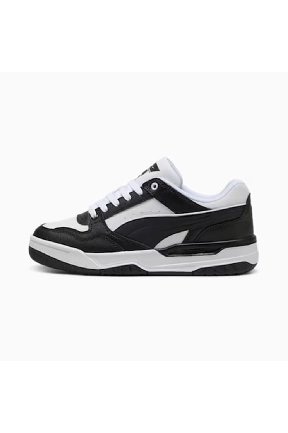 Men's Puma Rebound Retro Puma White-Puma Black (400197 03) - 11.5