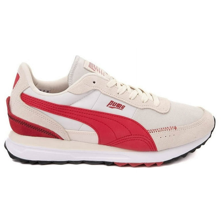 Puma Men s Road Rider SD Vapor Grey Club Red 397377 06 11.5
