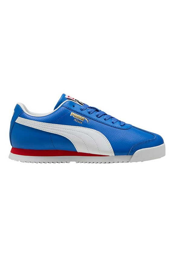 Men's Puma Roma 24 Standard Mountain Blue-Puma White (396868 16) - 8.5